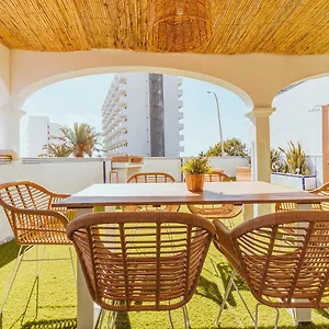  Appartement Con Gran Terraza Junto A La Playa Spanje